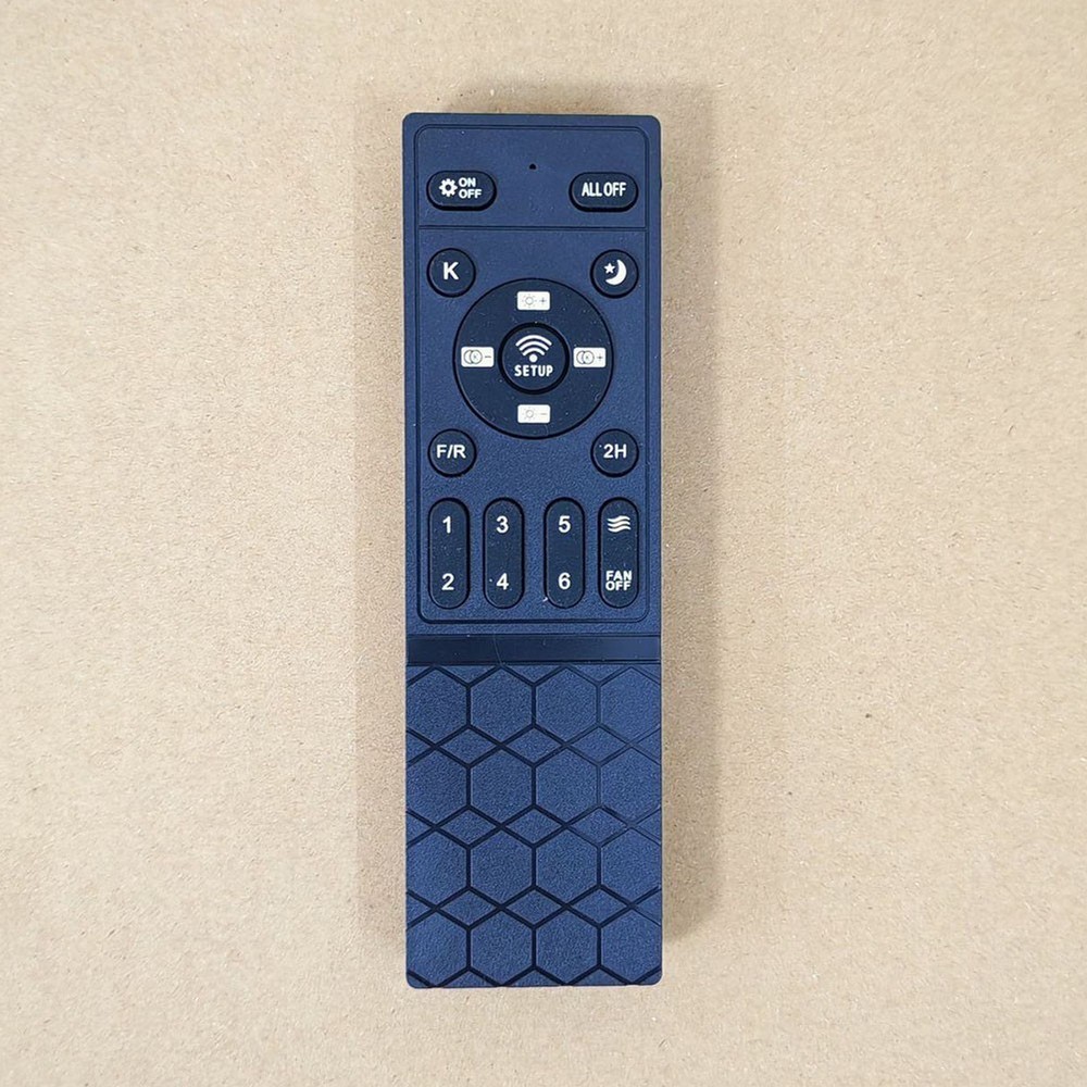 Inverter Ceiling Fan Remote with 6 Speed Adjustments and Sleep Timer Function