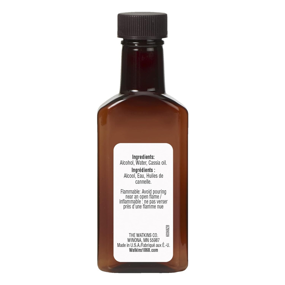 Watkins Pure Cinnamon Extract Non-Gmo Kosher 2 Oz. Bottle 1-Pack