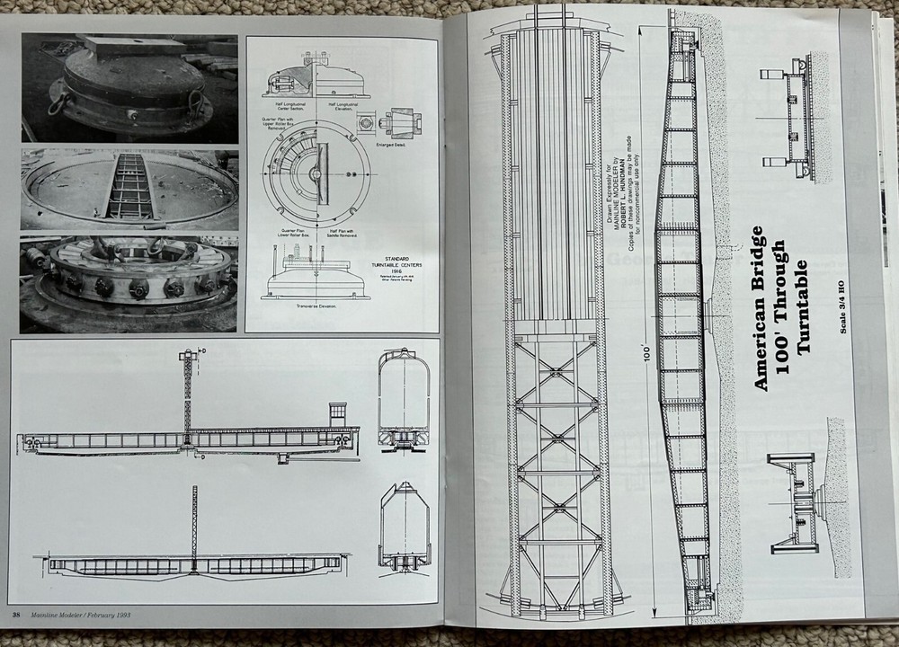 1993 Mainline Modeler Magazines