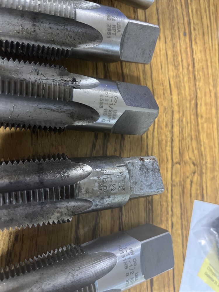 5x 1 - 11 1/2 NPT Taps