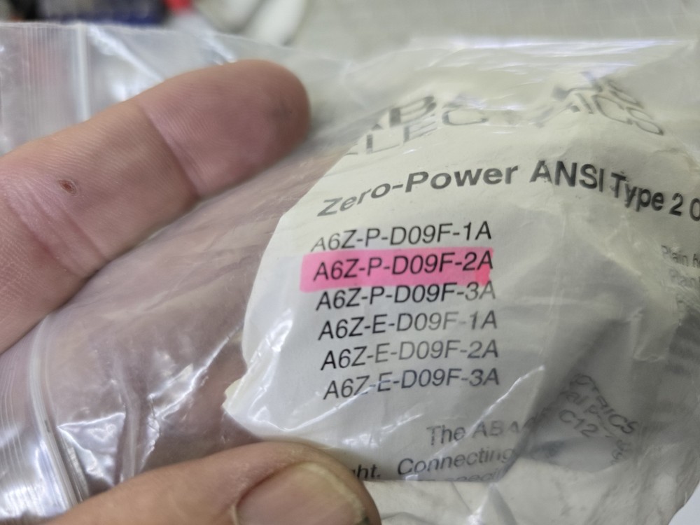 abacus electronics optical probe A6Z-P-D09F--2A(430)