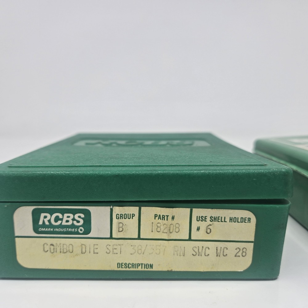 Rcbs Reloading Dies Lot .44 .38 357 18606 18208 READ DESCRIPTION