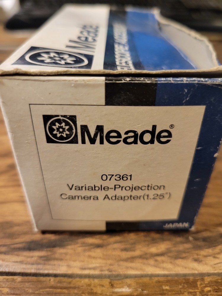 Meade Variable-Projection Camera Adapter 07361 Old School Japan
