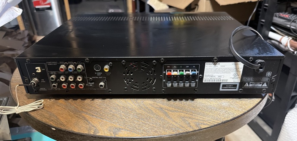 Magnavox MRD200 DVD Video Digital Surround System Tested & Working