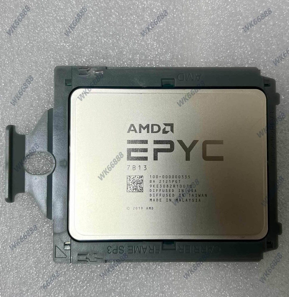 AMD EPYC Milan 7B13 CPU 64 Core 2.2GHz Server Processor 100-0000003305 - No lock