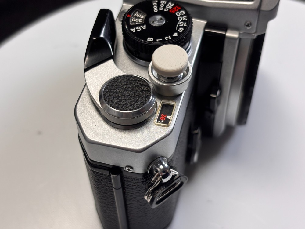 3 pieces Camera Soft Shutter Release Buttons for Cameras - Bone White
