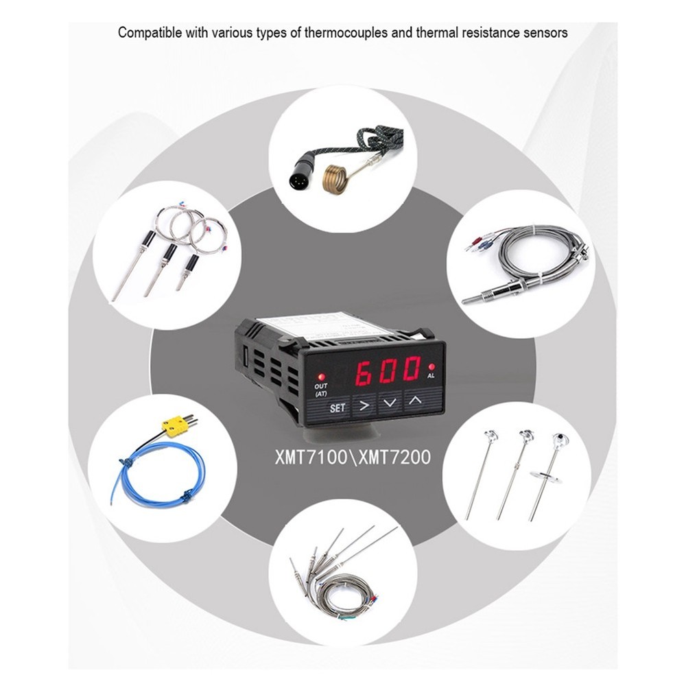 XMT-7200 Programmable Digital PID Temperature ENAIL Temperature Control Box V6U4