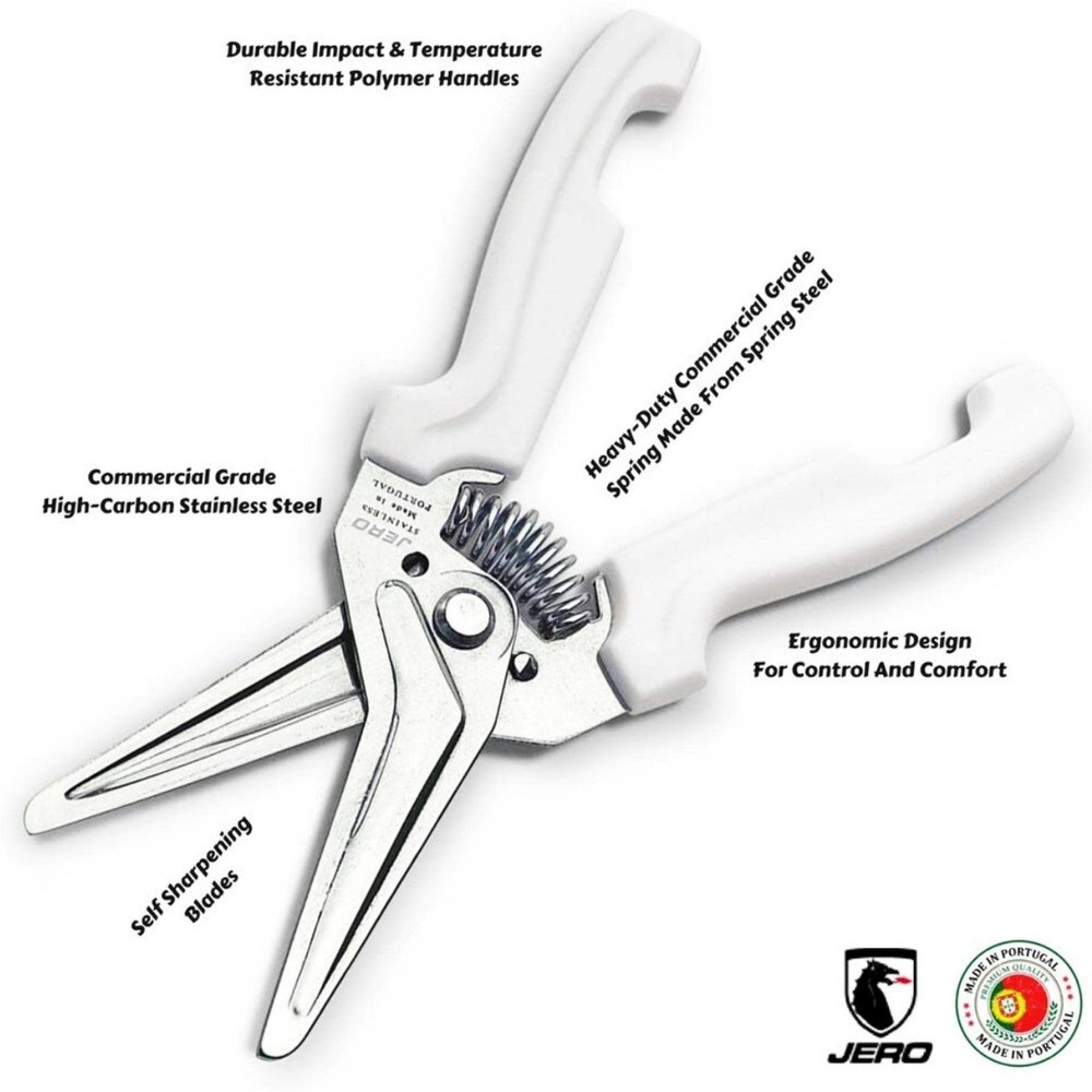 Spring Assisted Kitchen Shears with Holder