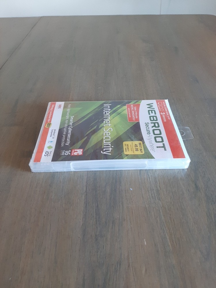 Webroot SecureAnywhere Internet Security - Full Version for Windows & Mac...