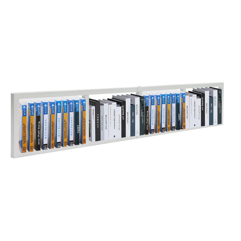 Storage Rack Organizer Box Holder 3 CD Disk Case Media Display Space Store Shelf