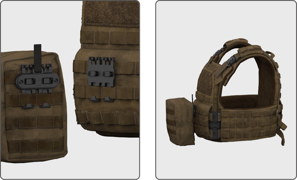 OSMAR DUAL MOLLE MAGNETIC FASTENER