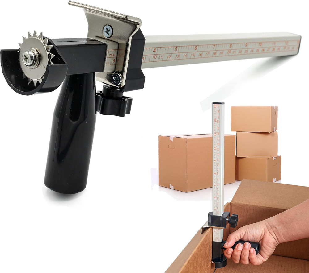 Box Resizer Tool with Scoring Wheel - Cardboard Box reducer to Customize Ship...