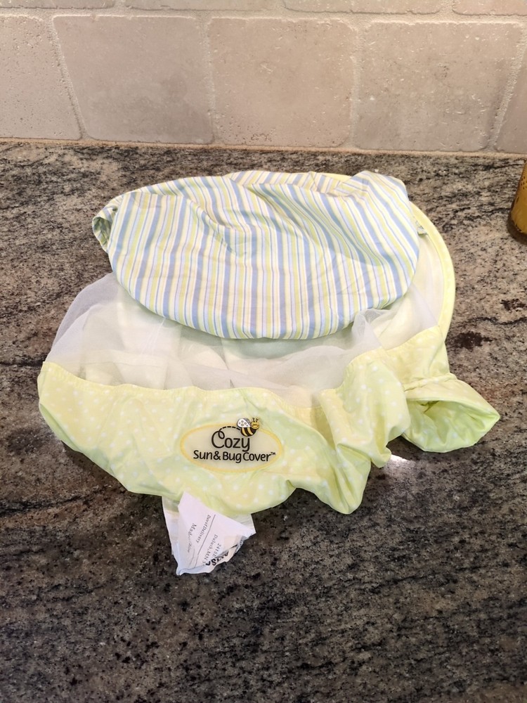Cozy sun & bug infant car seat/stroller cover