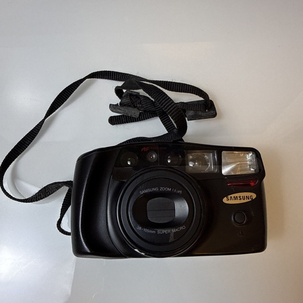 Samsung Maxima Zoom 105 35mm Point & Shoot Camera - Untested