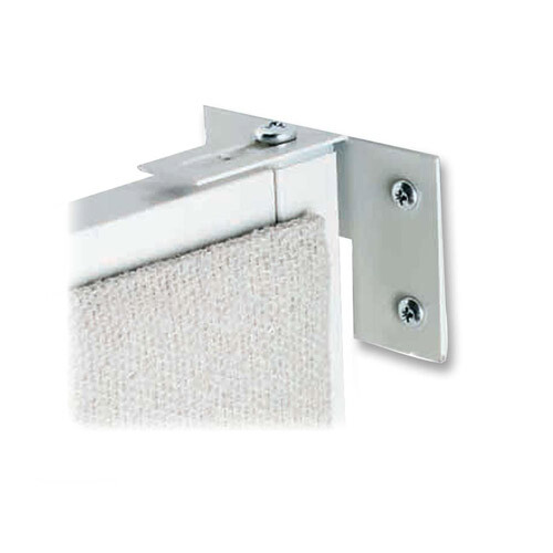 Maxon Furniture Versé Panel Wall Mount Connecting Hardware, Gray, Set