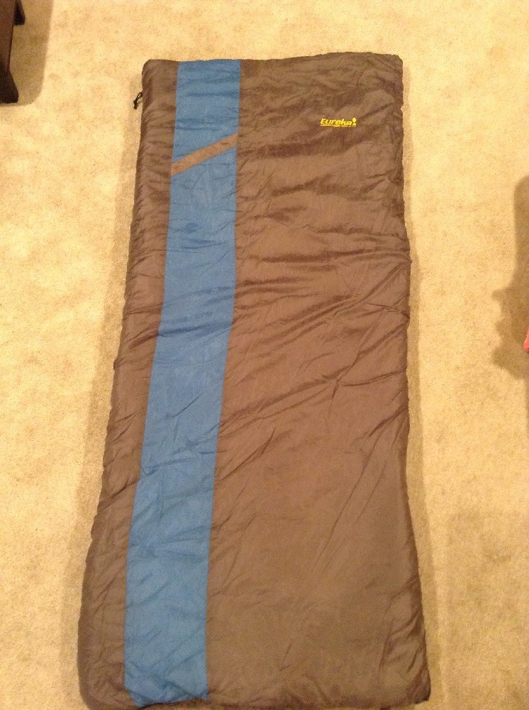 Eureka! Sandstone 30 Degree Rectangular 3 Season Sleeping Bag - Preowned 34 x 70