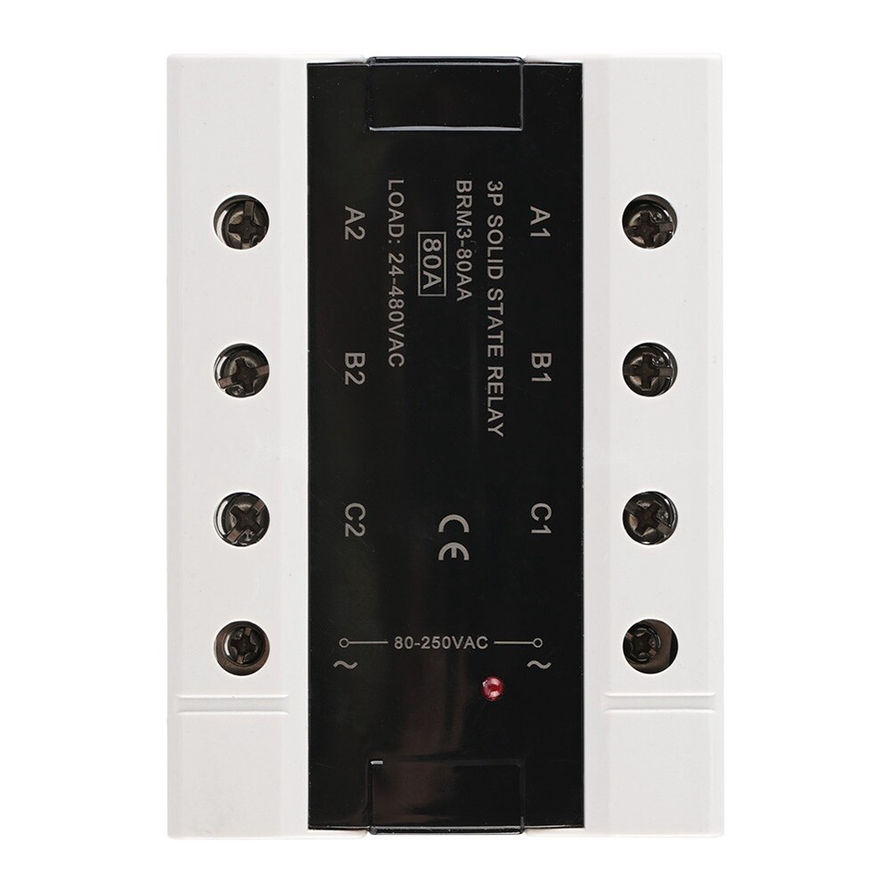 Load 24-480VAC Three Phase State Relay BRM3-80AA