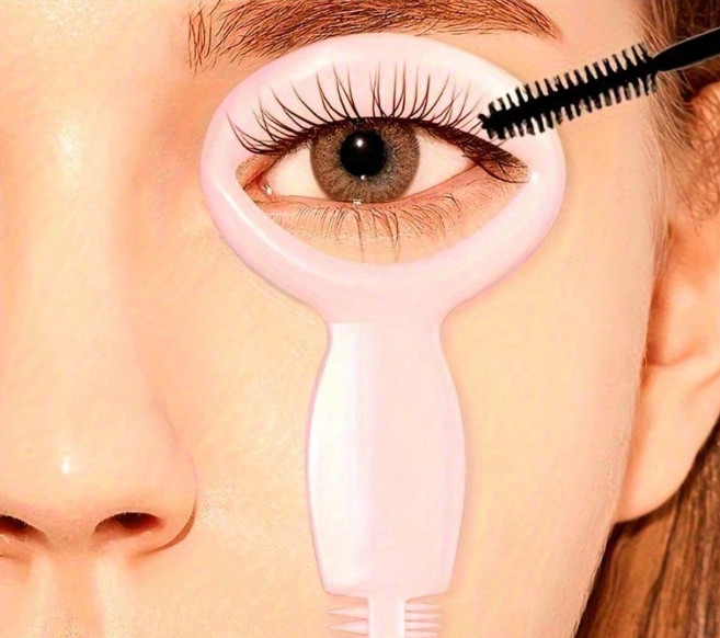 1 pc Eye Makeup Template, Eyelash Model for Beginners, Makeup Aid & Comb