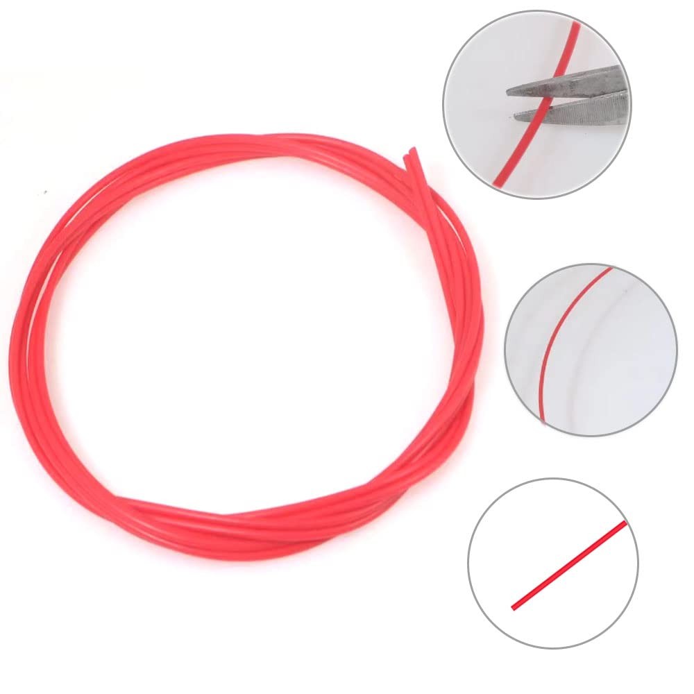 Spray Can Replacement Straws, Extension 10-Count, Red