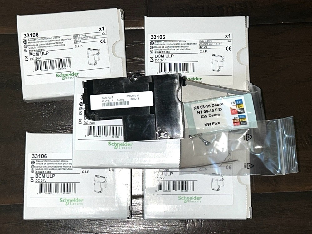 SCHNEIDER 33106 BCM ULP BREAKER COMMUNICATION MODULE FOR MASTERPACT NW , NT