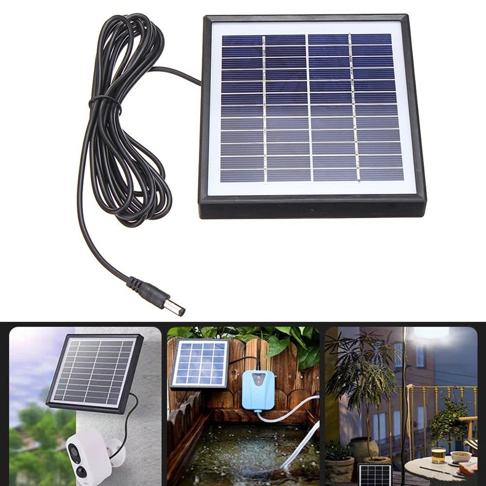 Convenient Charging Solution Lightweight 12V Solar Panel with Long Cable