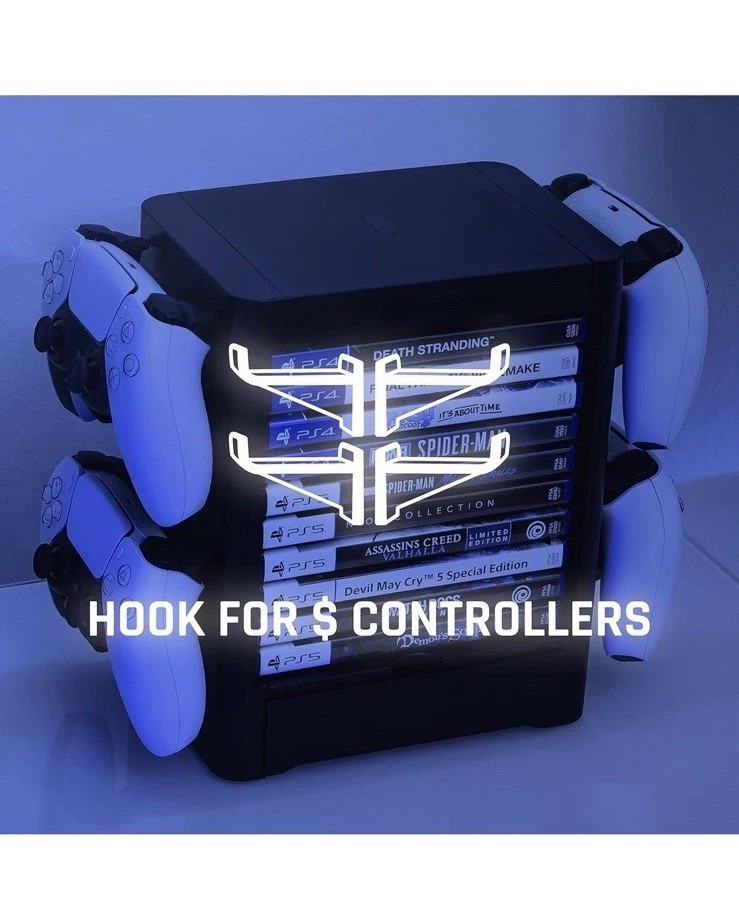 Snakebyte Games Tower 5 Universal Storage Solution PlayStation 5 Compatible