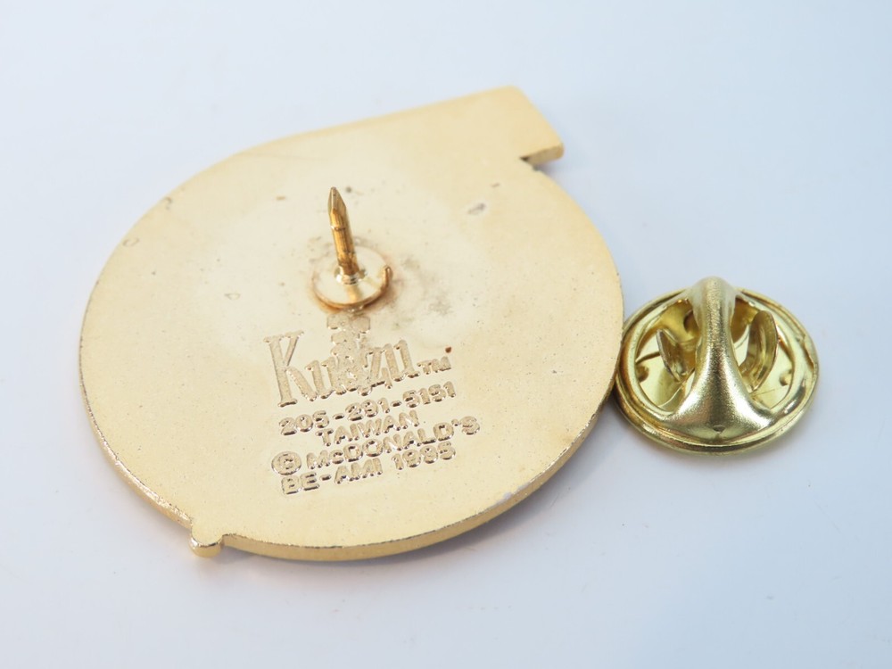 McDonald's Racing Team Lapel Hat Pin 1995