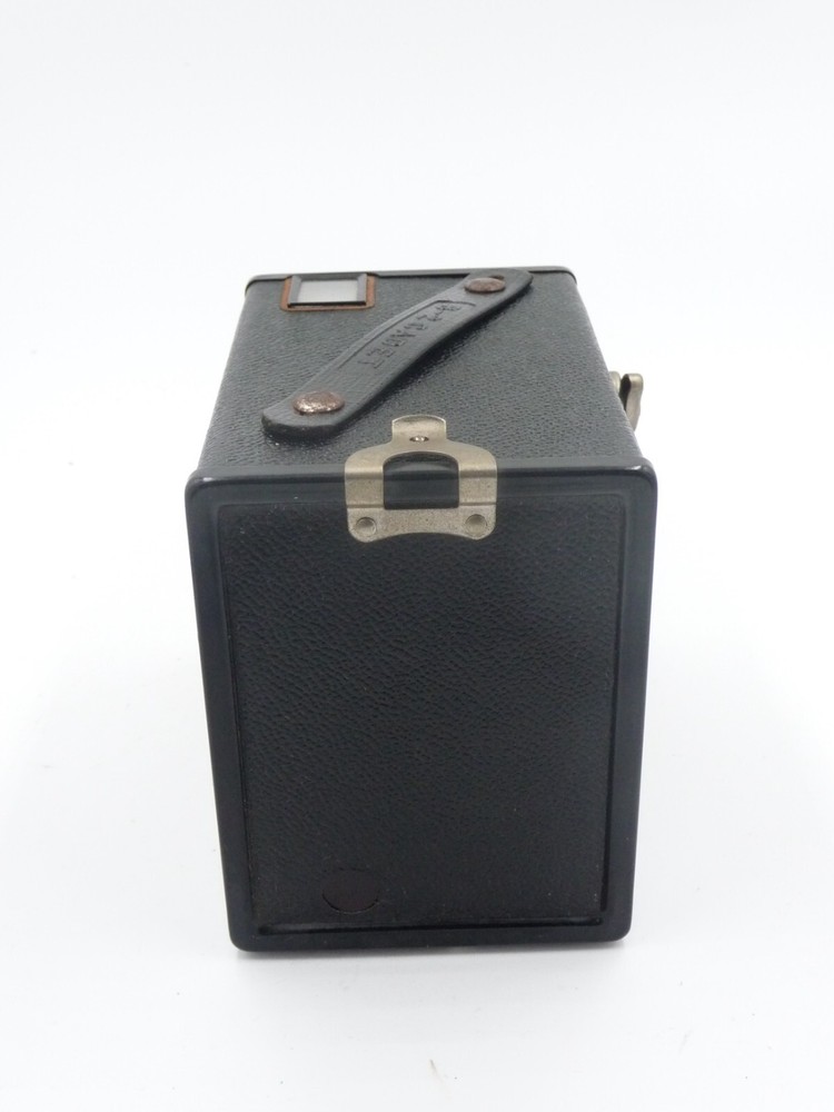 Agfa Ansco B2 Cadet box camera with partial box