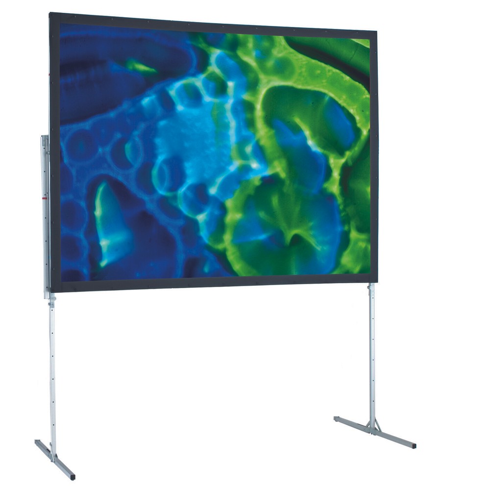 DRAPER 241074CD - UFS 6'x8' COMPLETE SCREEN SYSTEM - DUAL PROJECTION - T-LEGS