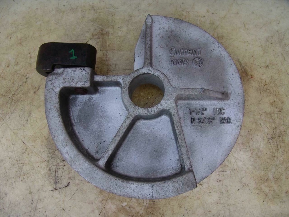 Current Tool 1 1/2" IMC Shoe for Greenlee 555 Pipe Bender Great Shape