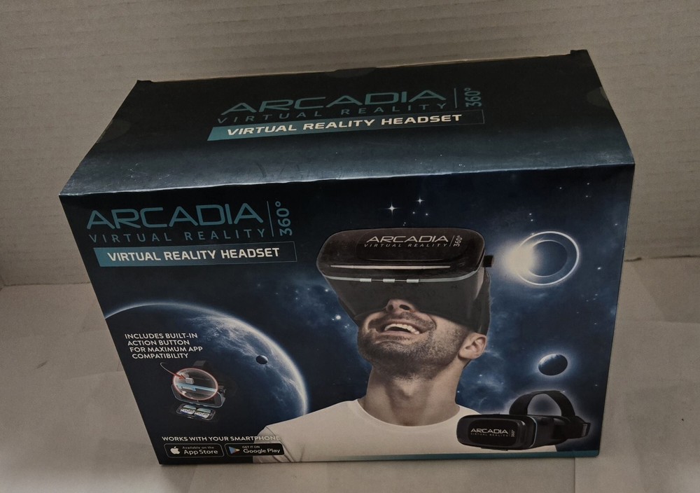 Virtual Reality Headset ARCADIA 360 Smartphone VR Android/ Apple