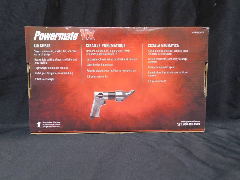 PowerMate Vx 024-0175CT Air Shear (EB80)