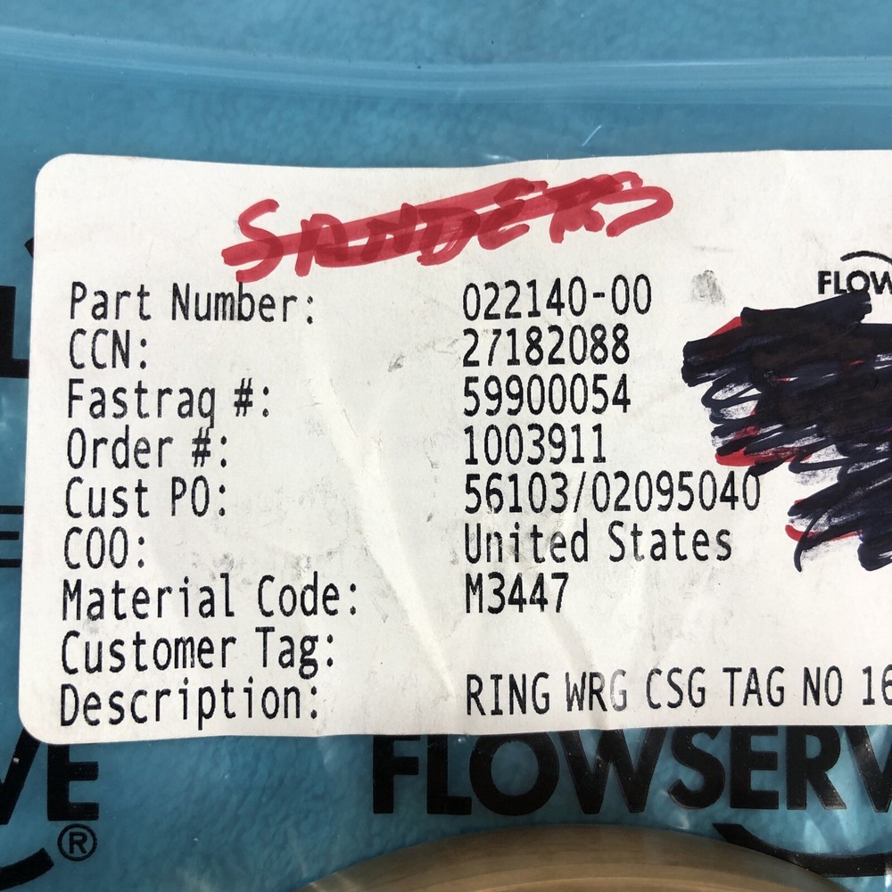 Flowserve Wear Ring 022140-00 (4233)