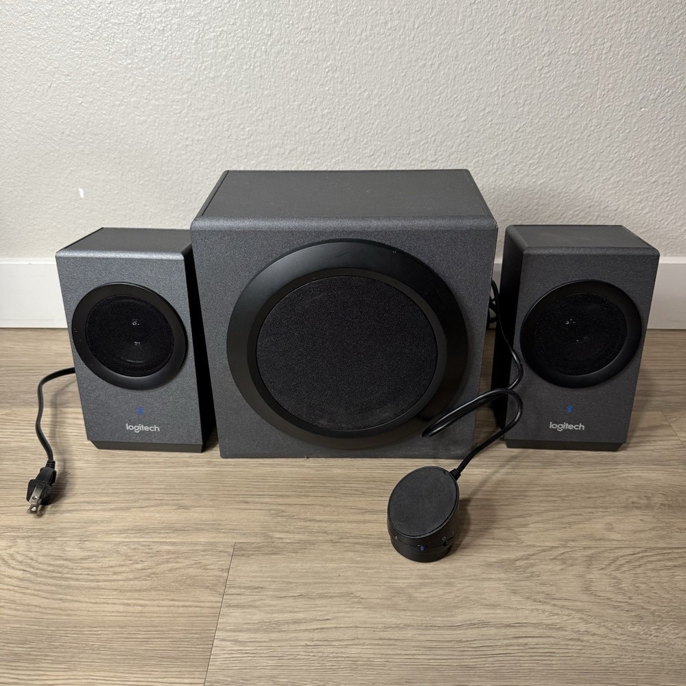 Logitech Z337 Computer Speaker System Bluetooth Wireless 80W Subwoofer TESTED
