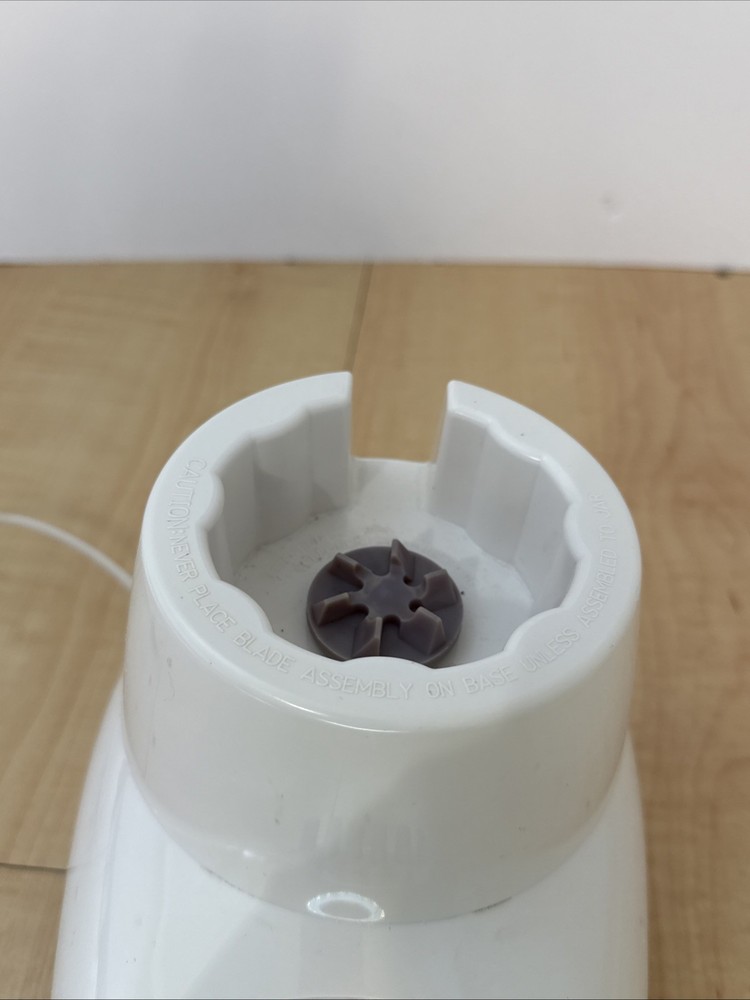 Sunbeam 6-Speed Blender Base White Tested