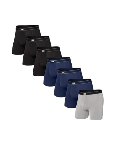 Daytripper (7 Pack) Medium 7 Pack - Black/Grey/Navy