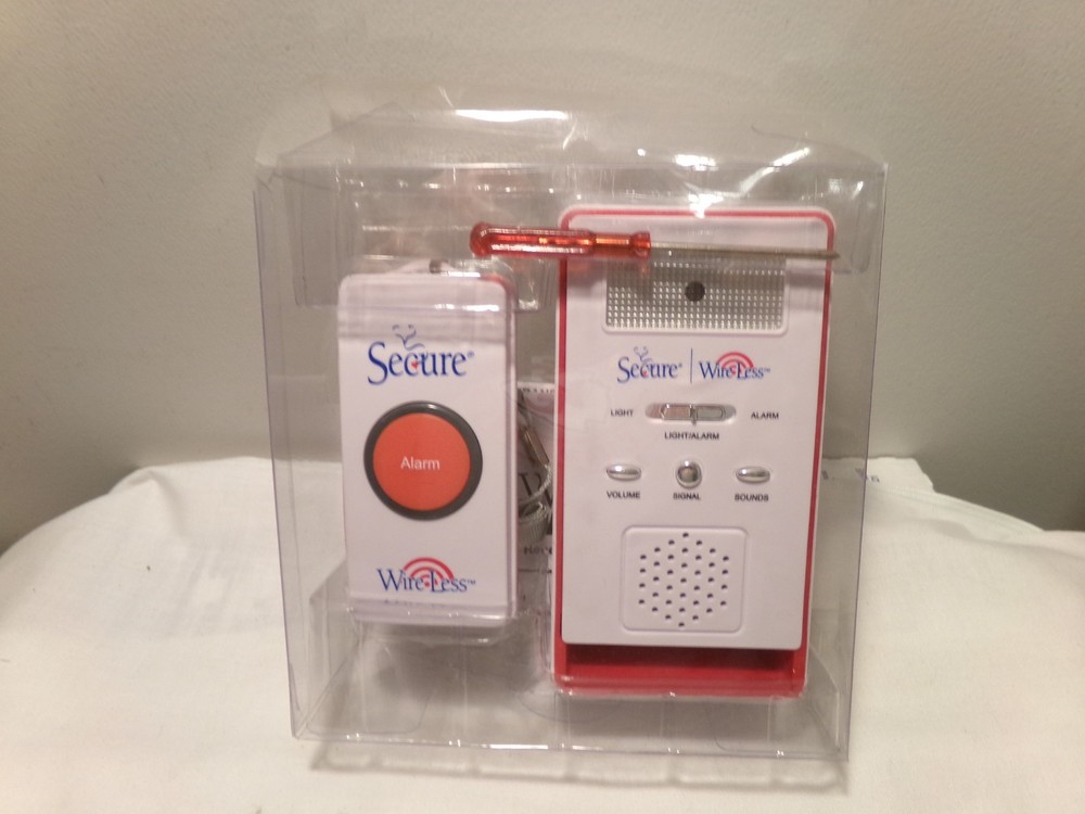 Secure Wireless Call Button Pager Alarm