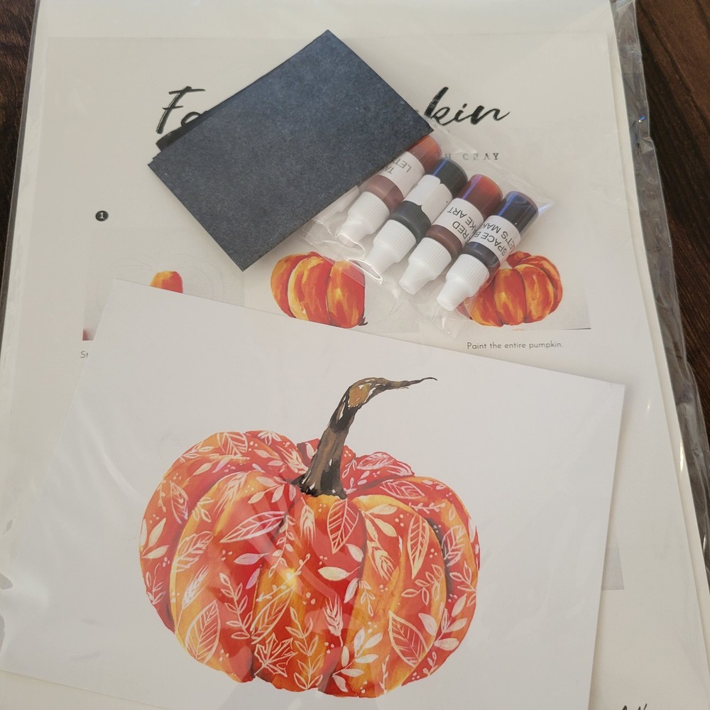 Let’s Make Art - WaterColor - Fall Pumpkin -Tutorial By Sarah Cray NIP
