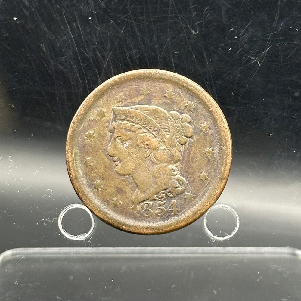 1854 Large Cent