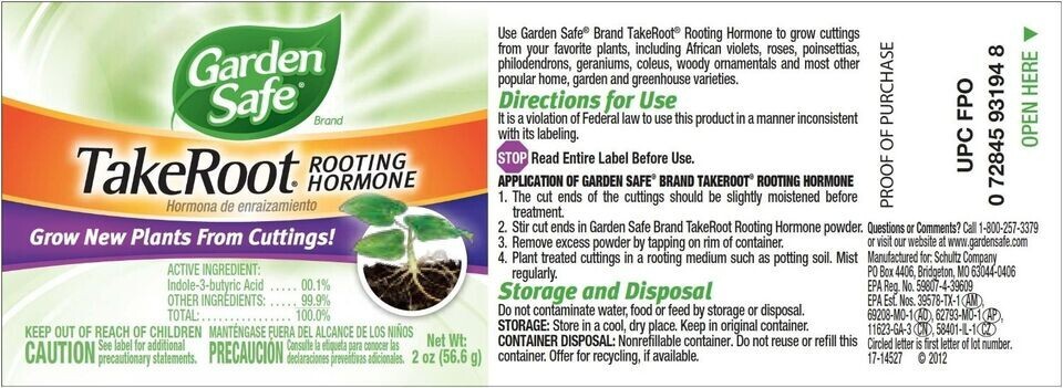 2 PACK Garden Safe Take Root Rooting Hormone, 2-Ounce