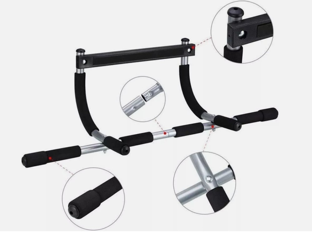 1Pack Pull-Up Bar Versatile Doorway Adjustable Chin-Up & Push-Up Assistant US