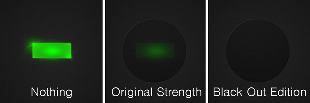 LightDims Black Out Edition Light Blocking LED Covers (2 Sheets) Shapes & Unc...