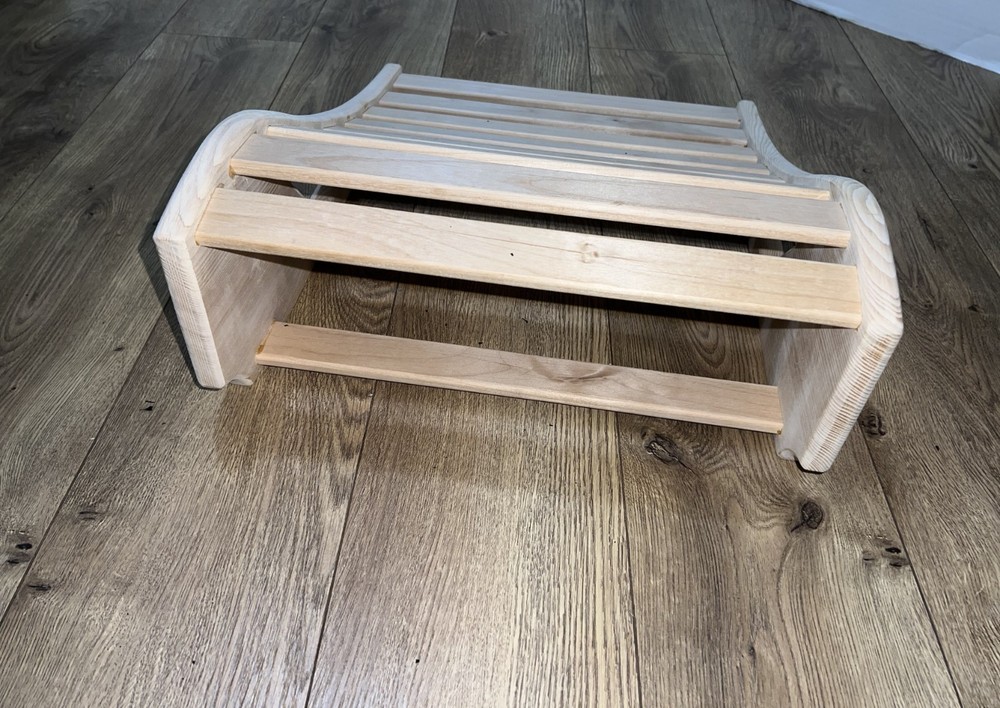 Sauna Backrest – Ergonomic Wooden Sauna Back Support (Hemlock)