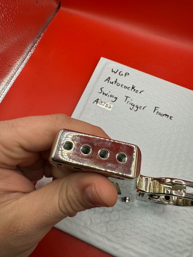 WGP Autococker Swing Trigger Frame Silver
