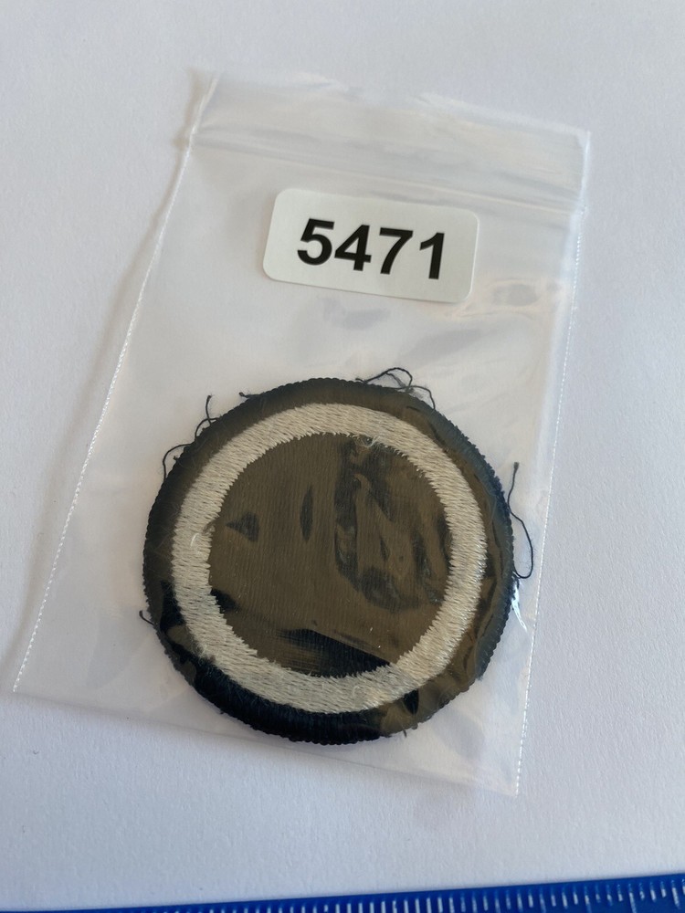 US Army 1st Corps White Black Circle INV5471