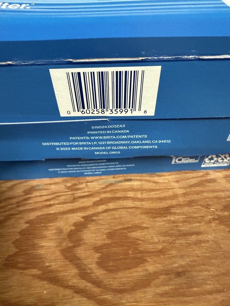 Brita 987554 Pitcher Replacement Filters - 10 Pack- Damaged Box- See Pictures