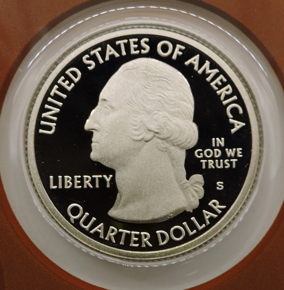2019 S Clad Proof Quarter Lowell