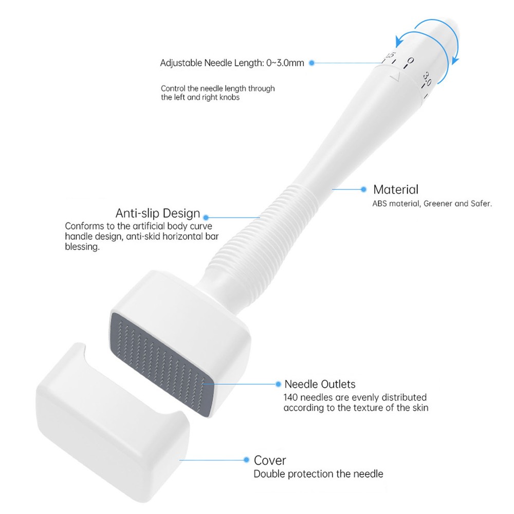 Microneedle Derma Stamp - Microneedling Micro Needling for Face Body