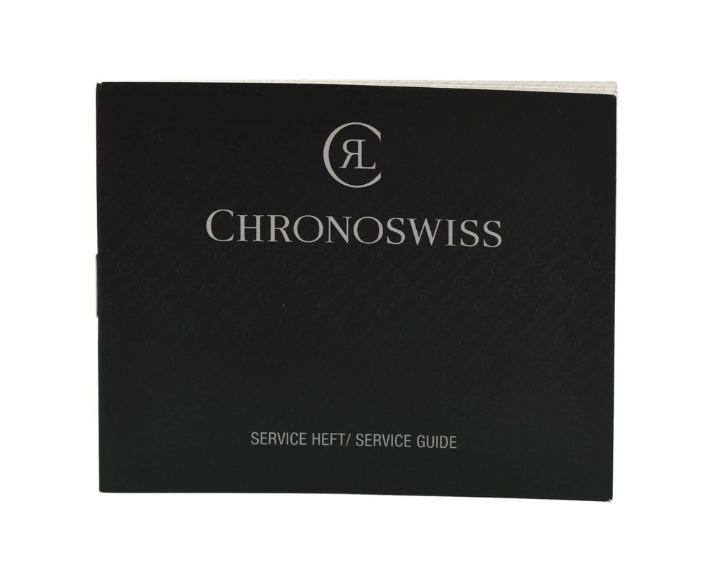 Chronoswiss Booklet Manual