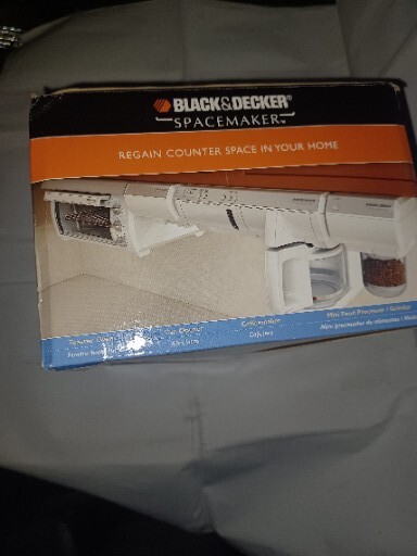 Black & Decker Coffee Grinder Food Processor SPACEMAKER UNDER COUNTER CG800WM